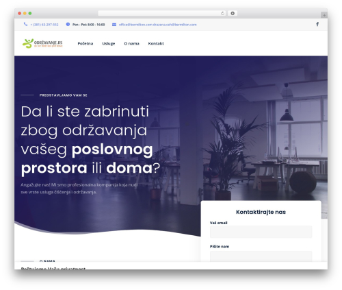 Theme WordPress Moppers - odrzavanje.rs