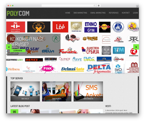Theme WordPress Olympic - polycom.rs