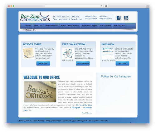 Theme WordPress SW Theme - places4braces.com