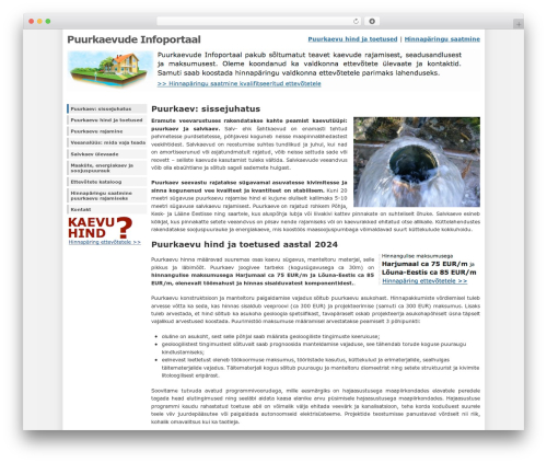 Theme WordPress WP-Andreas01-Wide - puurkaev.eu