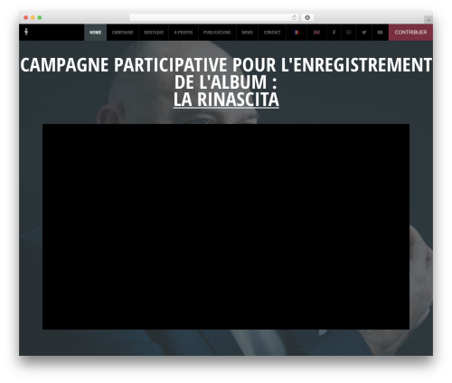 WordPress theme Act - album-larinascita.ch