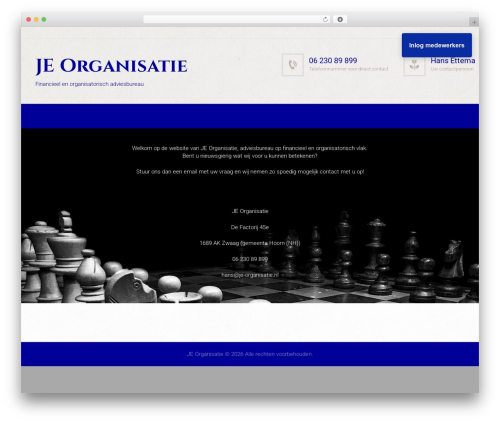 Ancora utils WordPress plugin - je-organisatie.nl