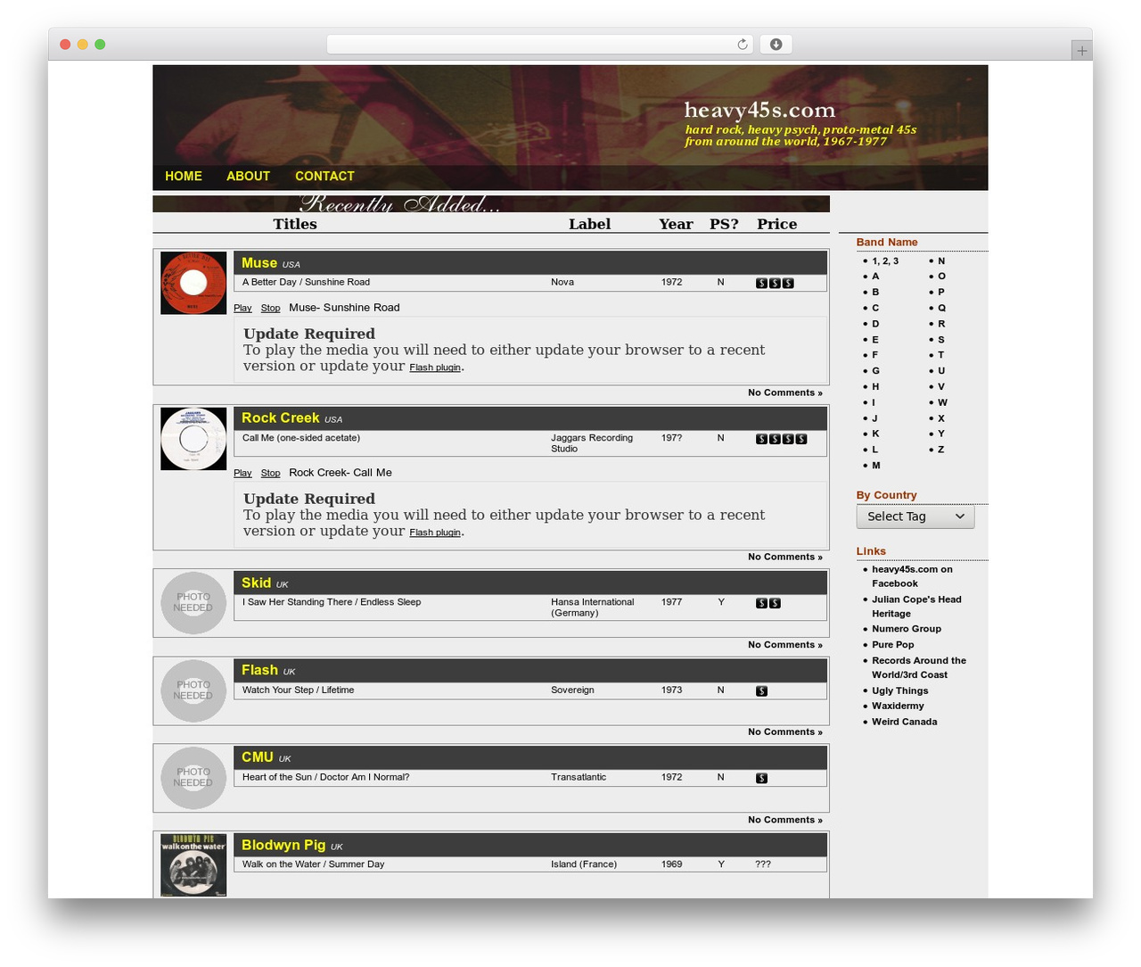 WordPress theme Fighter - heavy45s.com