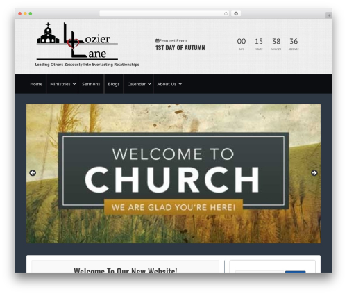Ezchurch WordPress plugin - lozierlanebaptist.com