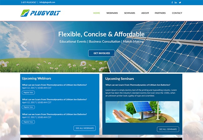 WordPress website theme Plugvolt WordPress website theme Plugvolt