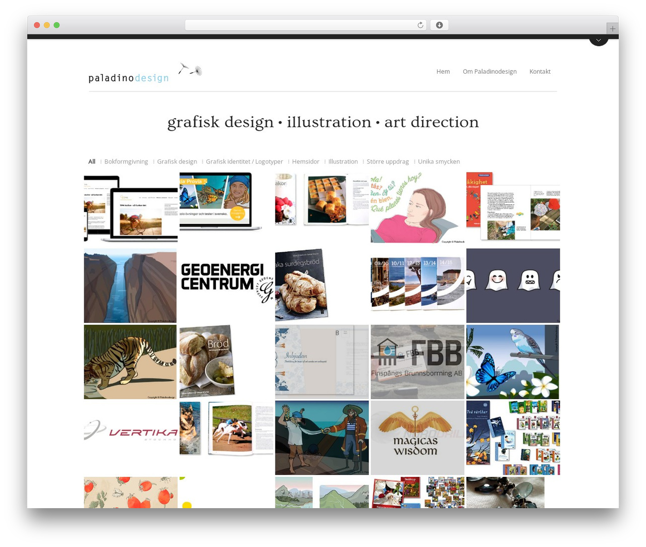 Aware WordPress theme - paladinodesign.se
