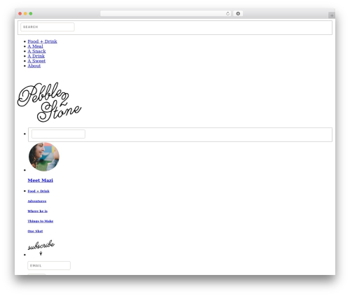 DMS WordPress theme - pebble2stone.com