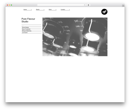Edge Dessign theme WordPress - pureflavour.dk