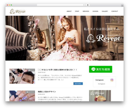 Lightning WP theme - revept.com
