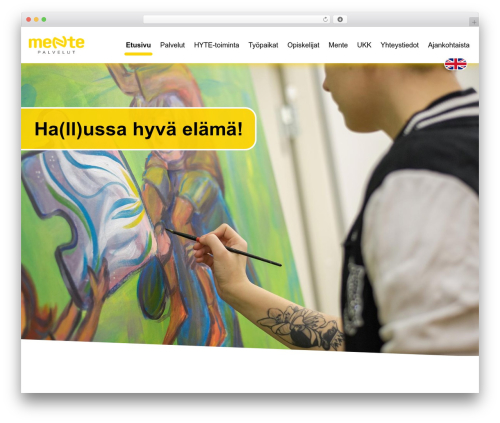 Mente WordPress theme - mentepalvelut.fi