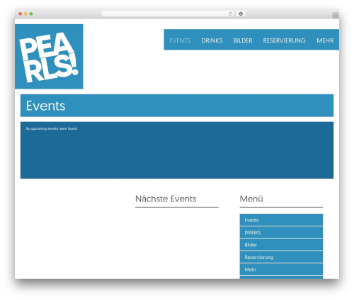Muse top WordPress theme - pearls.de