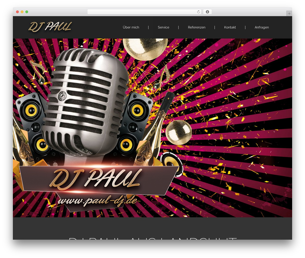 SimpleFlex WordPress theme - paul-dj.de