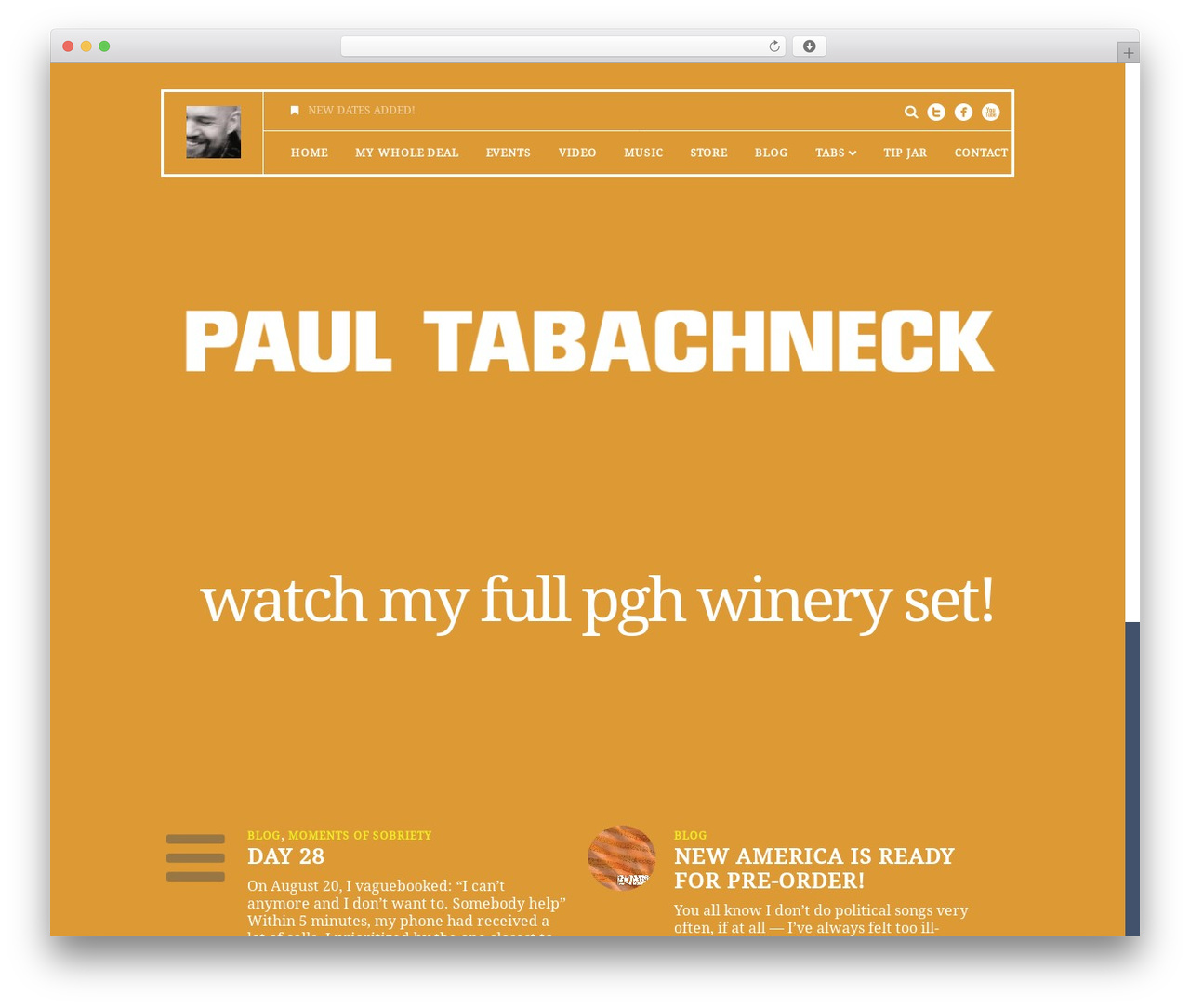 Theme WordPress RED Theme - paul-tab.com