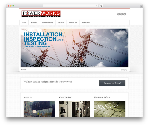 Theme WordPress Swagger - powerworkselectrical.com