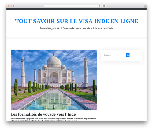 Theme WordPress Visual Blog - consulat-libye-paris.org