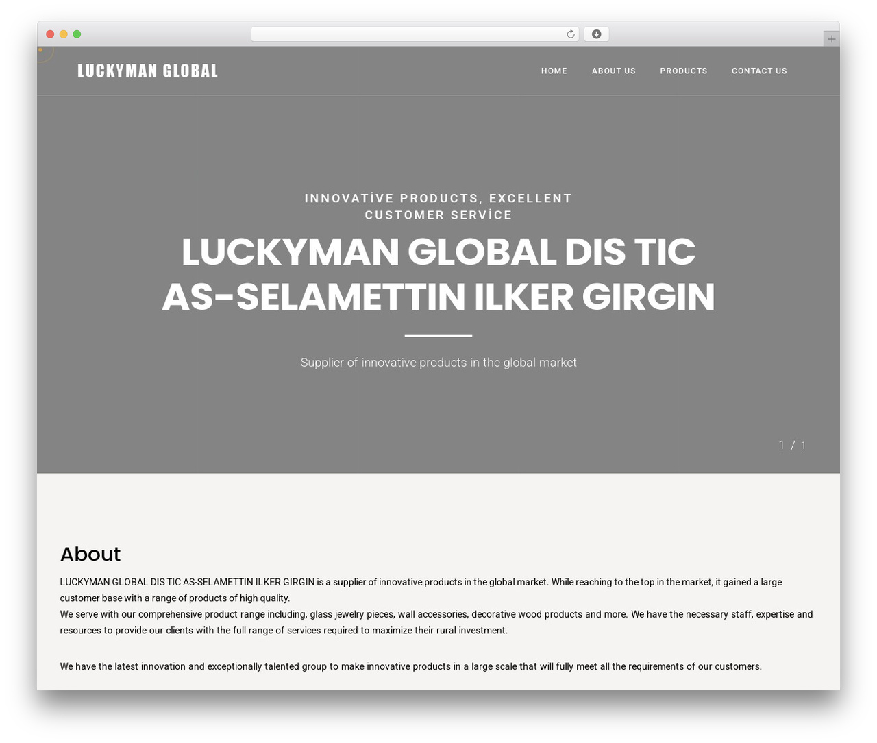 WordPress theme Bim - luckymanglobal.com
