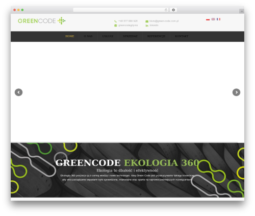 WordPress theme Ecorecycle - Multipurpose Wordpress Theme - green-code.com.pl