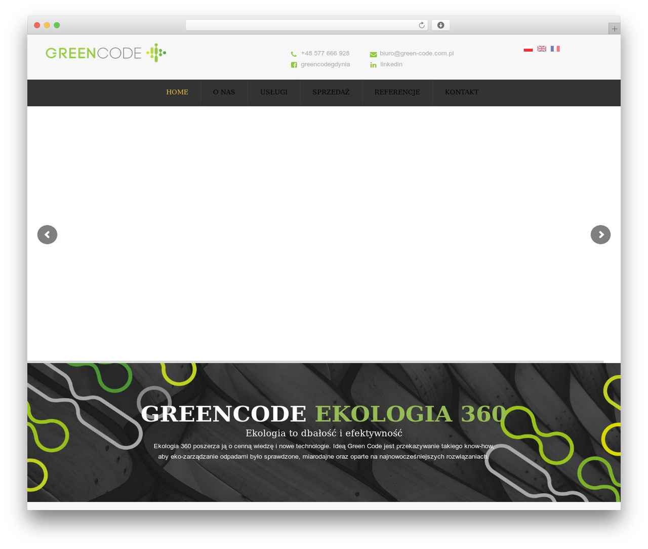WordPress theme Ecorecycle - Multipurpose Wordpress Theme - green-code.com.pl