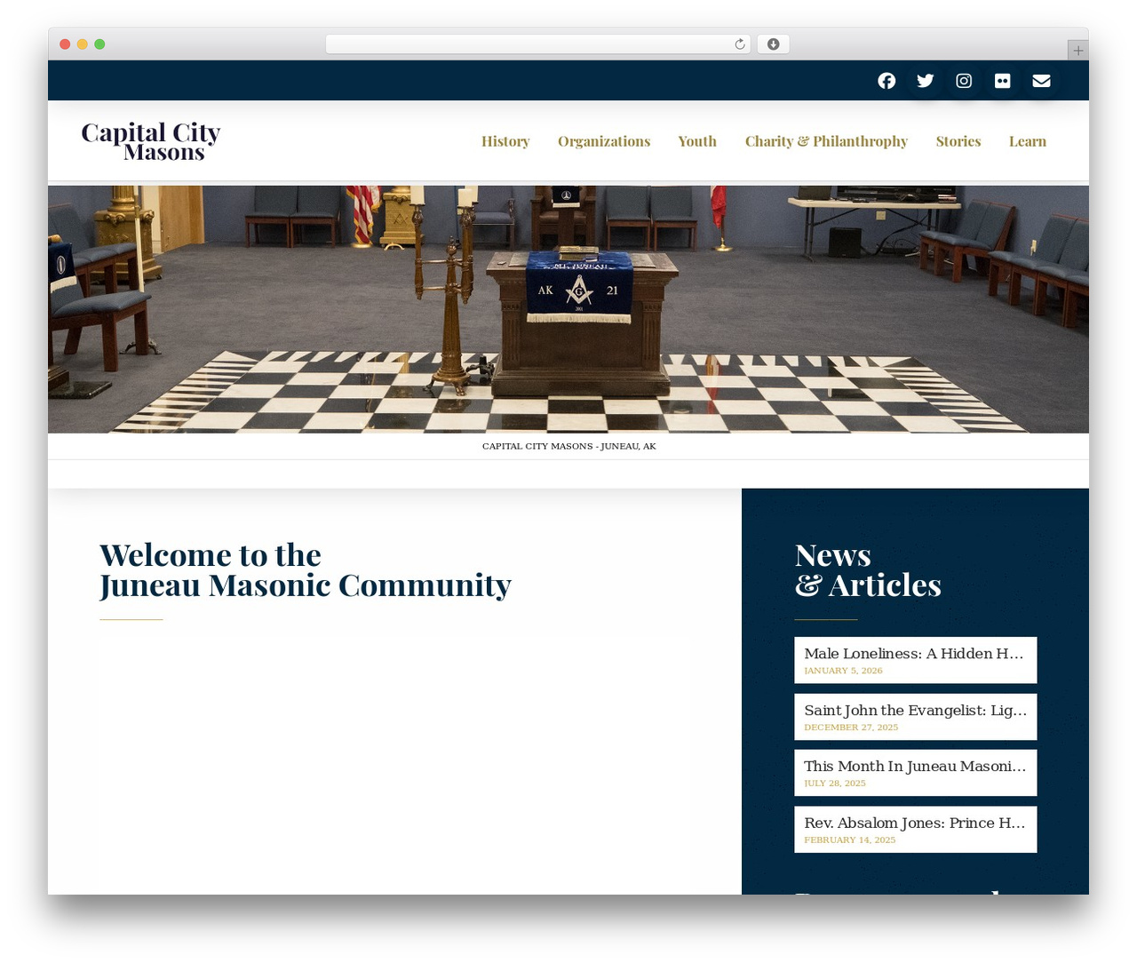 WordPress website theme Pro - capitalcitymasons.org