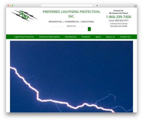 wp-bootstrap premium WordPress theme - preferredlp.com