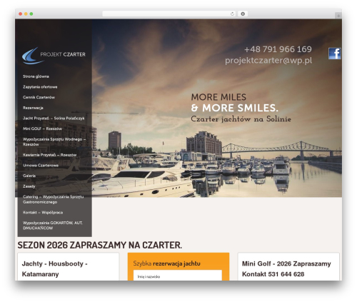 BootstrapWP WordPress theme - projektczarter.pl