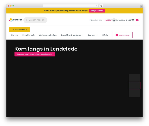 Breakdance Zero Theme Child WordPress theme - vanatex.be