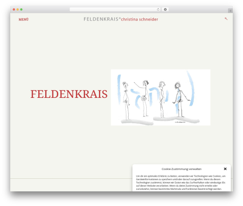 Collecto WordPress theme - feldenkrais-schneider.de