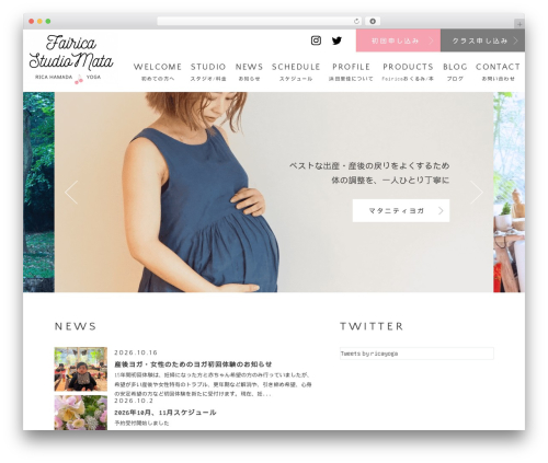 Fairica WordPress theme - fairica.com
