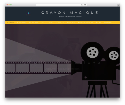 Juno top WordPress theme - crayonmagique.org