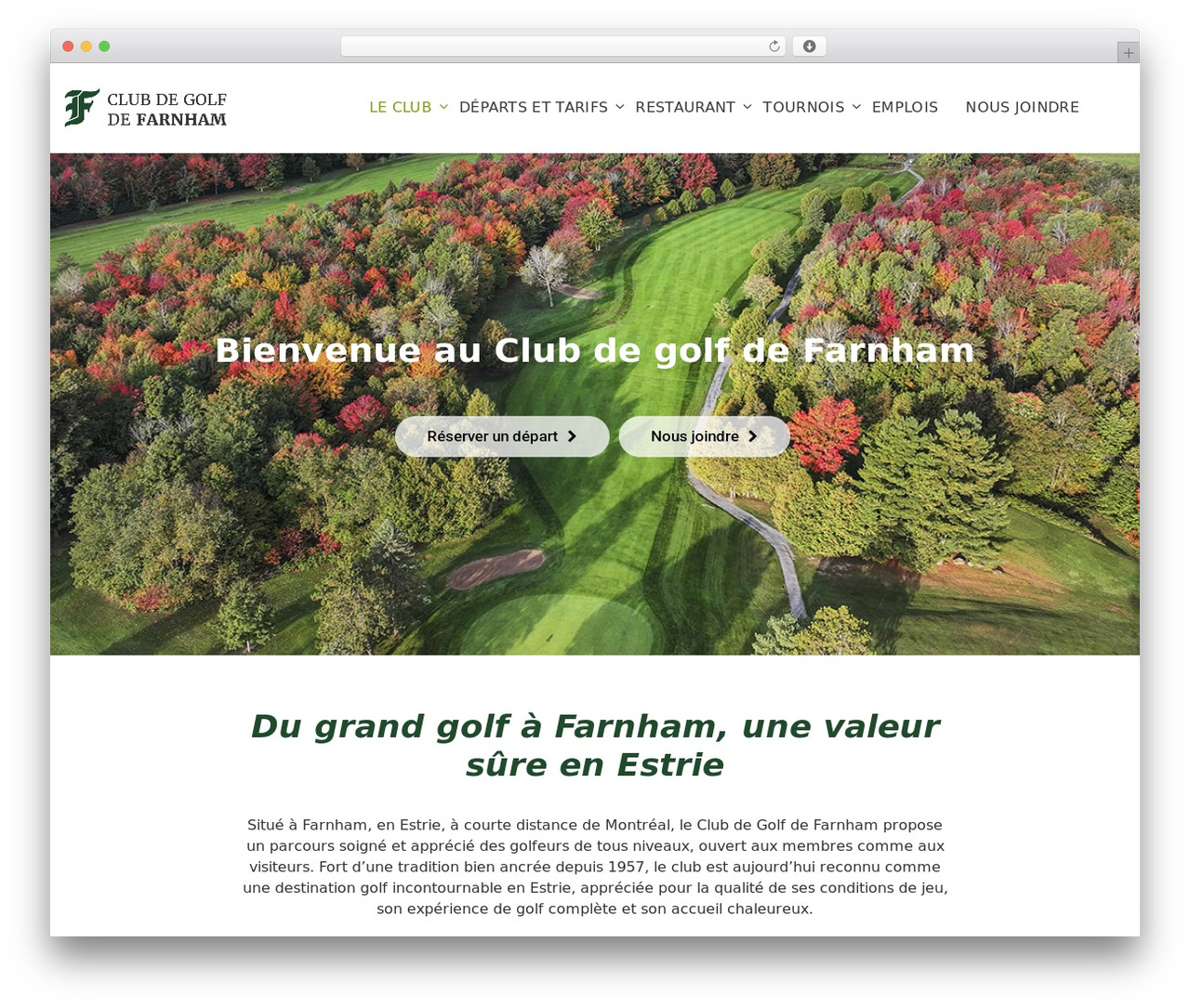 Millside WordPress theme design - farnhamgolf.com Millside WordPress theme design - farnhamgolf.com