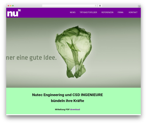 Nutec WP theme - nutecag.ch