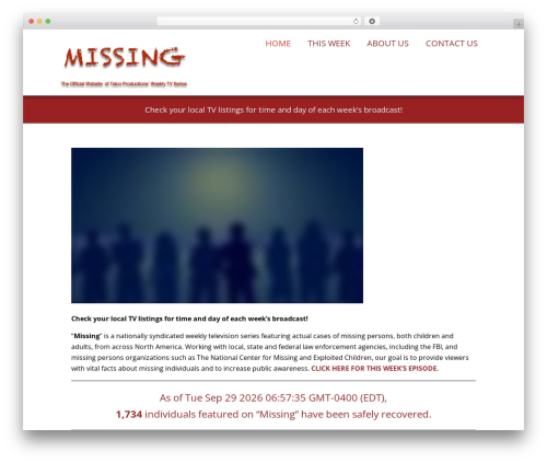 Optimizer PRO WP theme - usamissing.com Optimizer PRO WP theme - usamissing.com