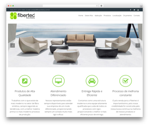 Quest best free WordPress theme - fibrasintetica.com.br