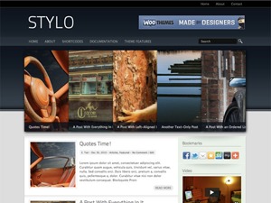 Stylo WordPress blog theme Stylo WordPress blog theme