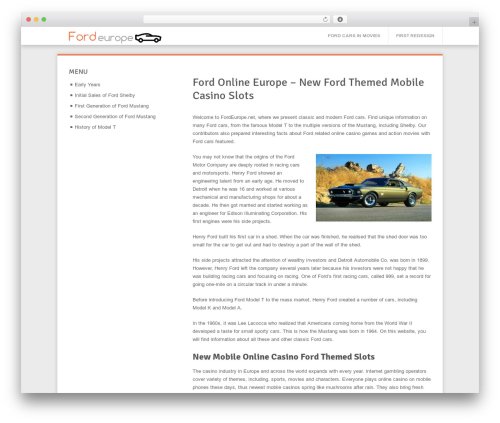 Theme WordPress Softpress - fordeurope.net