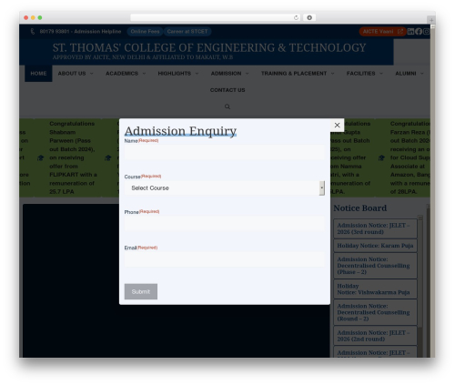 Justify for paragraph block WordPress plugin - stcet.ac.in
