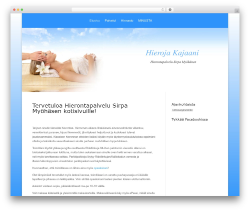 Wooslider WordPress plugin - hieroja-kajaani.com