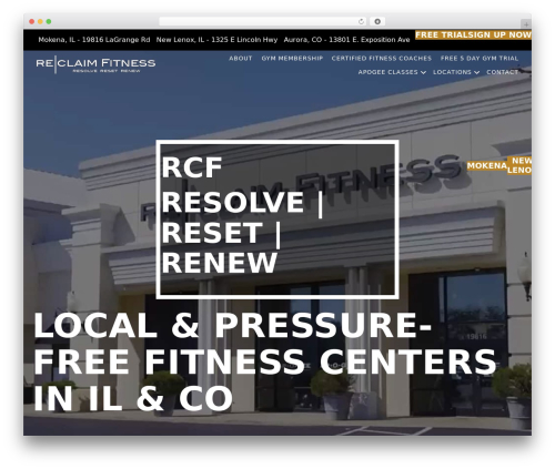 Beaver Builder Theme WordPress theme - reclaimfitness.com