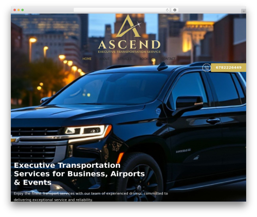 Tenweb builder WordPress plugin - ascendexecutivetransportation.com