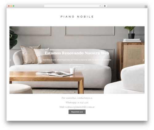 Clara child theme WordPress theme - pianonobile.com.ar