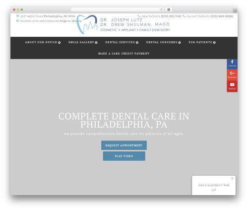 codebase 2 WordPress news theme - cosmeticdentistphiladelphia.com