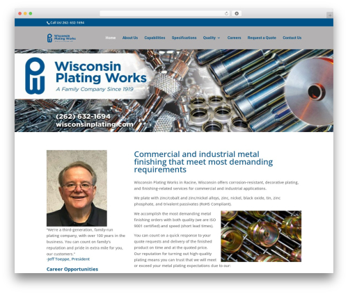 Divi contact module pro WordPress plugin - wisconsinplating.com