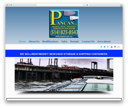 DynamiX WordPress theme - pancan.ca