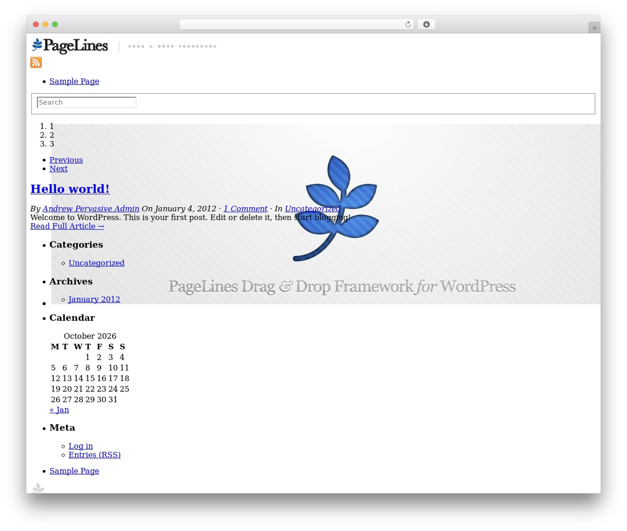 PageLines Framework WordPress theme - pervasivestrategy.com PageLines Framework WordPress theme - pervasivestrategy.com
