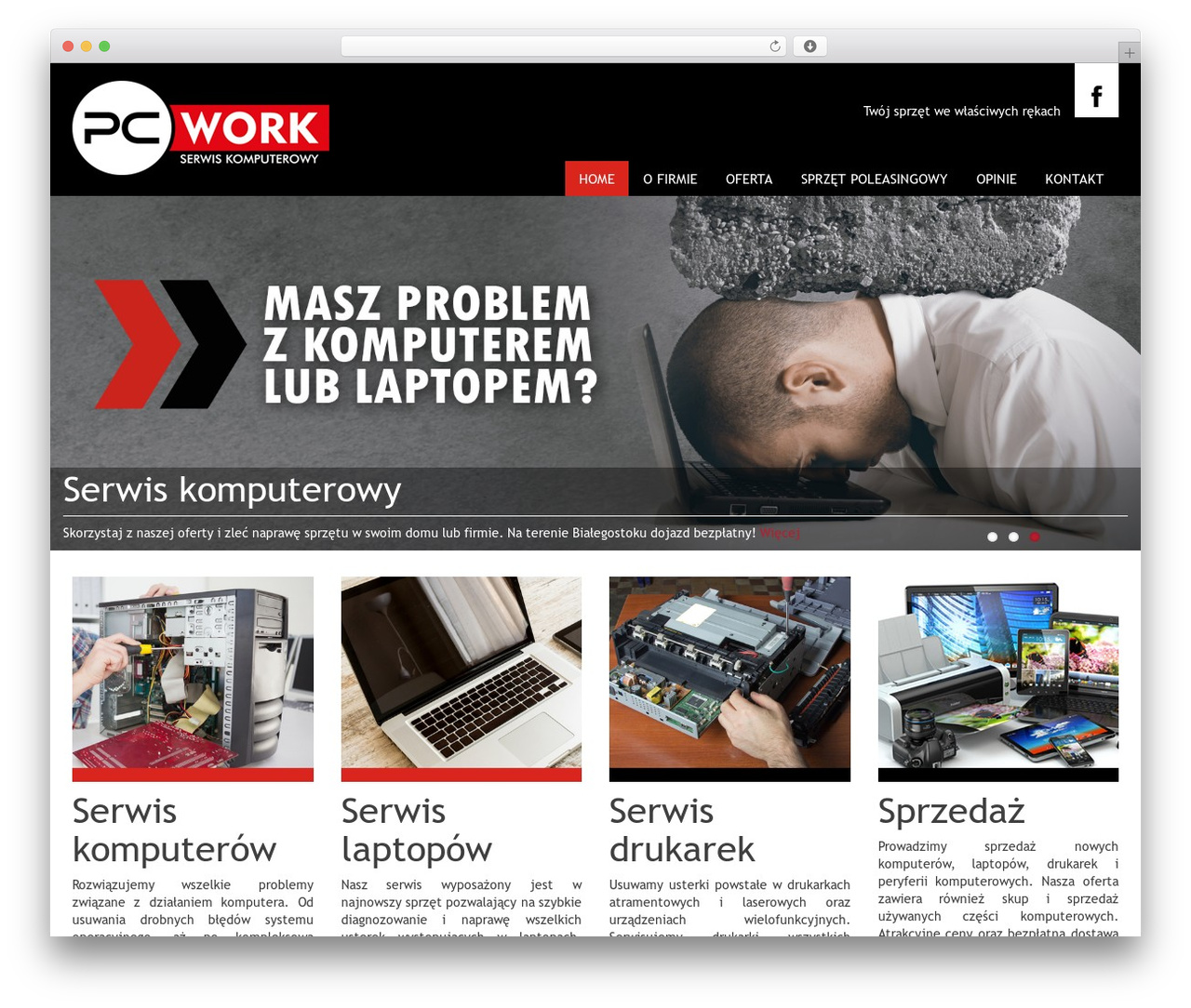PCwork WordPress theme - pc-work.pl PCwork WordPress theme - pc-work.pl
