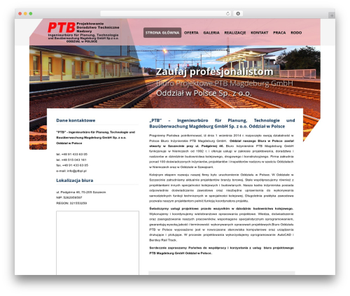 PTBPL.PL WordPress theme - ptbpl.pl