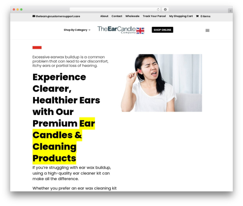Divi ajax search WordPress plugin - earclean.uk