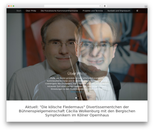 Theme WordPress Full Frame - philipvanburen.de