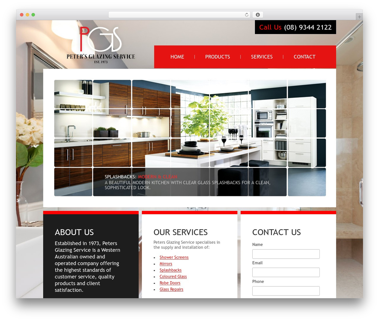 Theme WordPress PGS - petersglazing.com.au Theme WordPress PGS - petersglazing.com.au