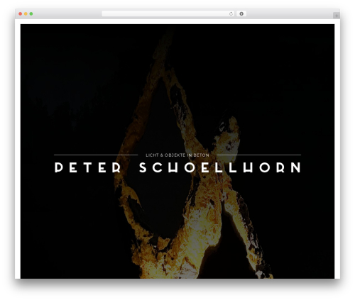 Volta || Premium Wordpress Template WordPress theme - peterschoellhorn.com